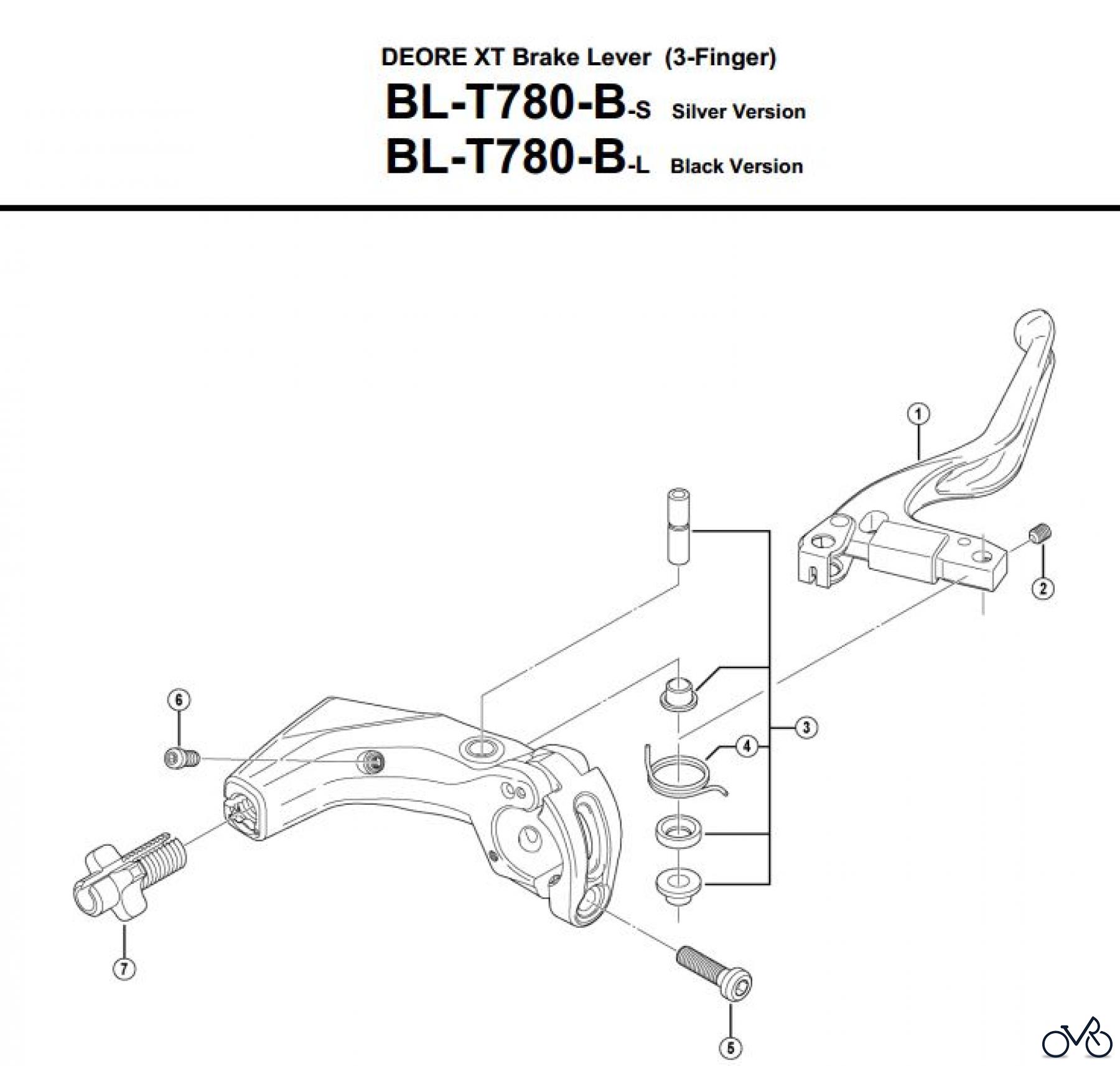 Shimano BL Brake Lever - Bremshebel BL-T780-B_3528