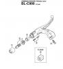 Shimano BL Brake Lever - Bremshebel  BLC900