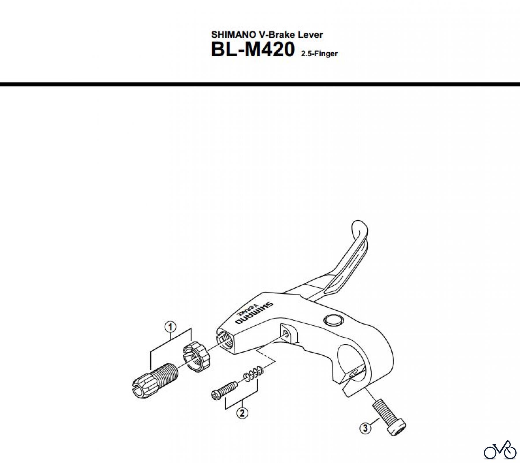 Shimano BL Brake Lever - Bremshebel BLM420