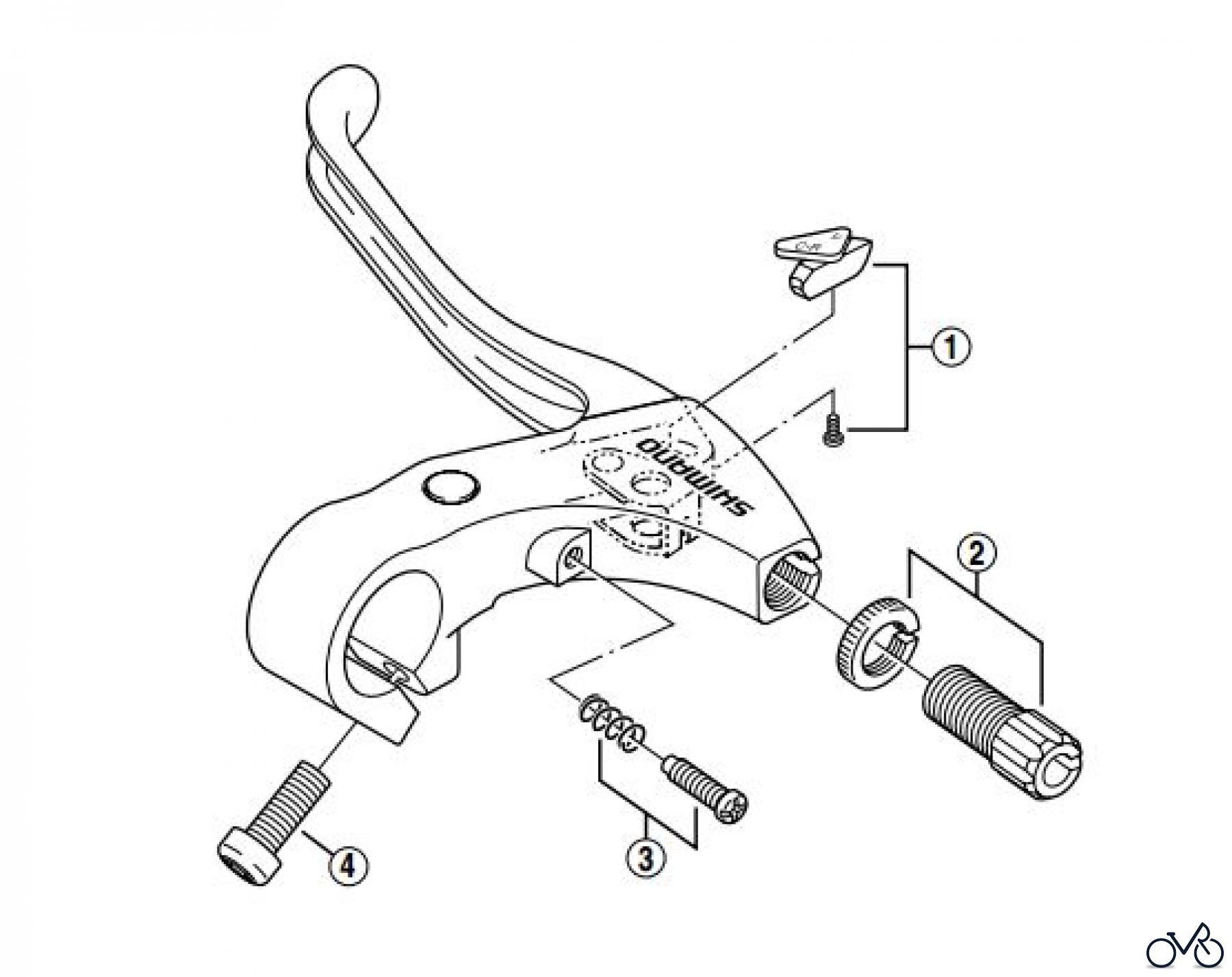 Shimano BL Brake Lever - Bremshebel BL-C101-L