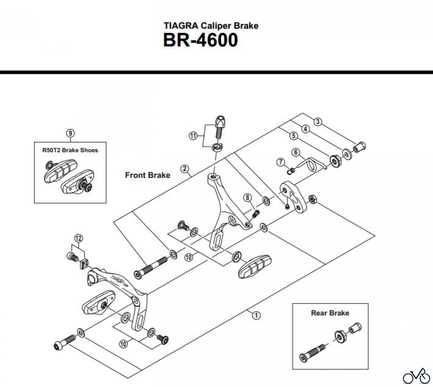 Shimano BR Brake - Bremse BR-4600-3142