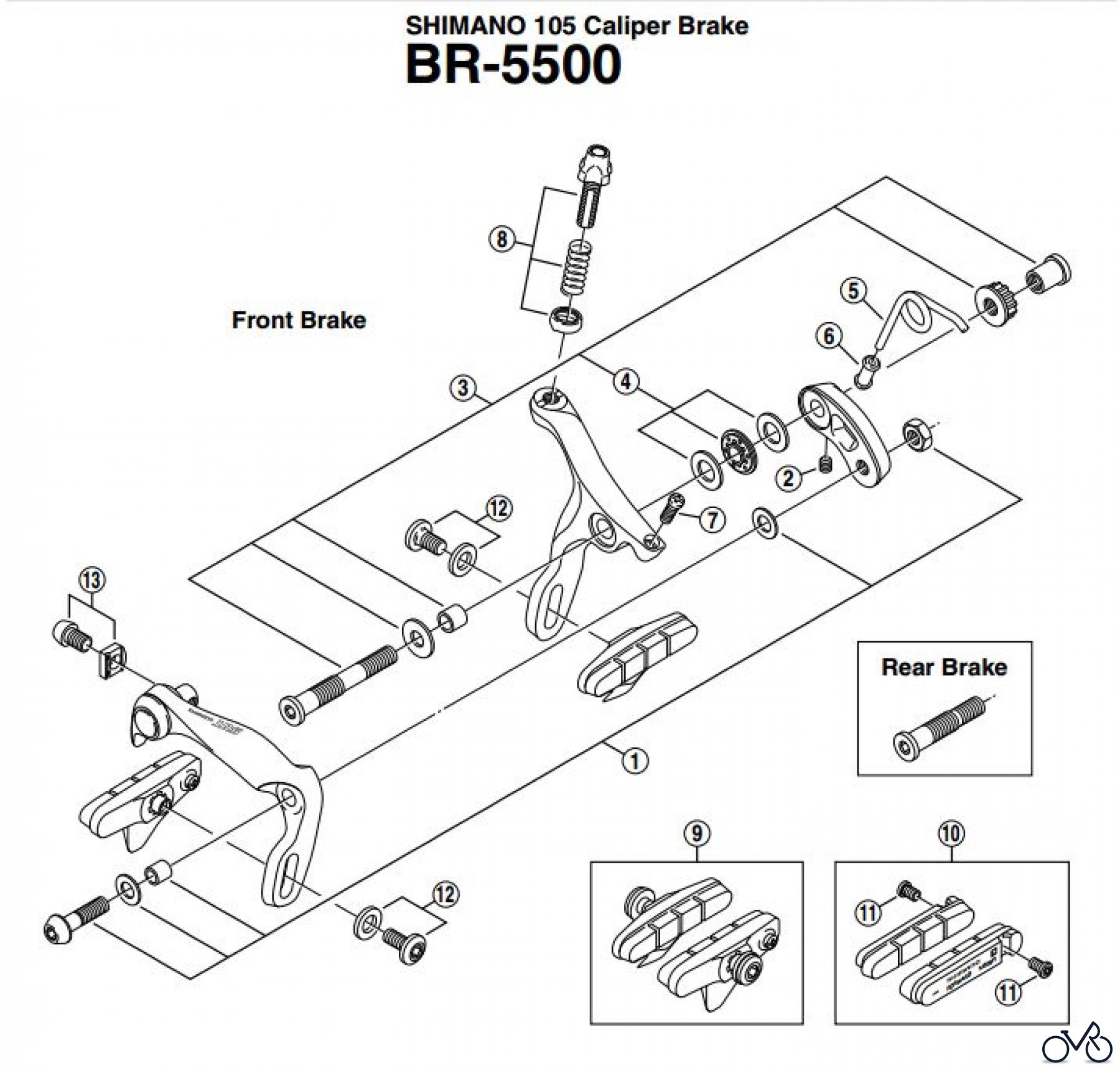 Shimano BR Brake - Bremse BR-5500
