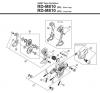 Shimano RD Rear Derailleur - Schaltwerk  RD-M810-2830D