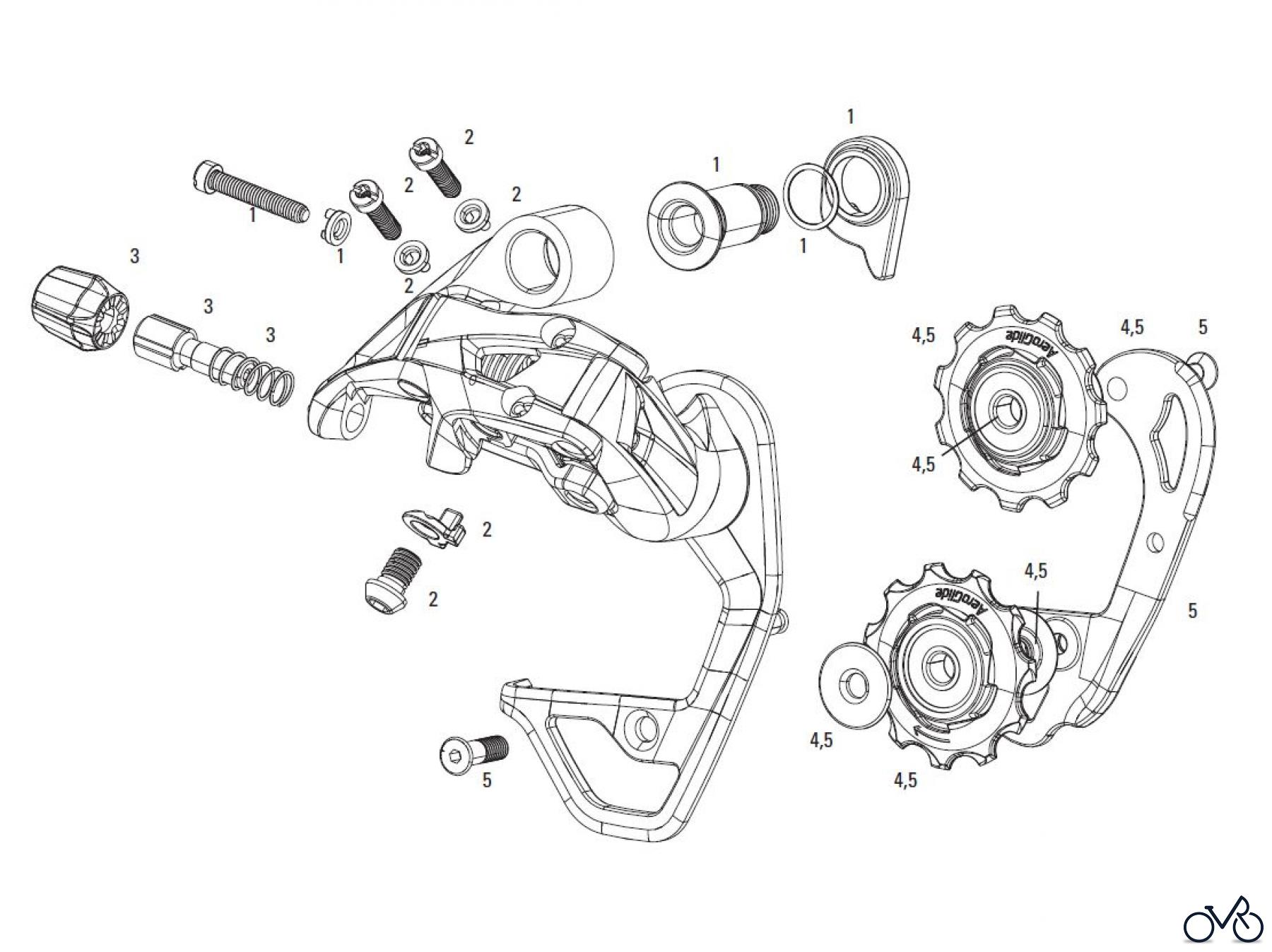  Sram Sram SRAM RED 2012 - REAR DERAILLEUR