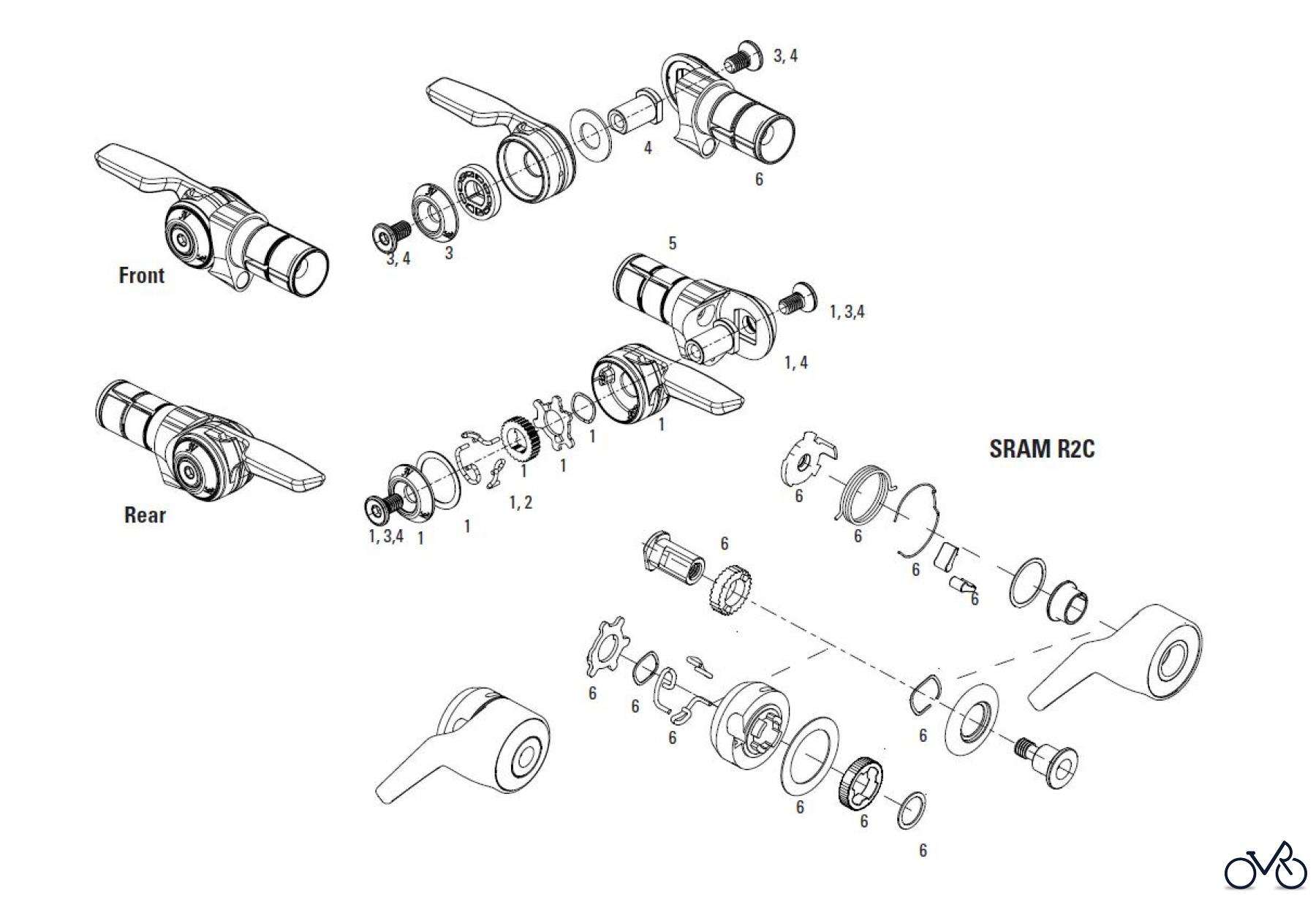  Sram Sram TIME TRIAL SHIFTER (2008-2012)