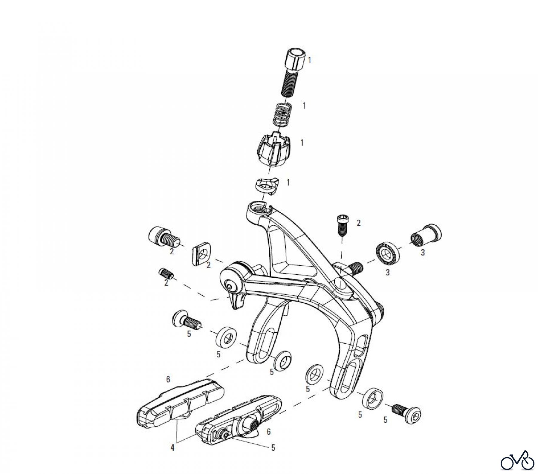 Sram Sram SRAM RED - BRAKE CALIPER (2008-2011)